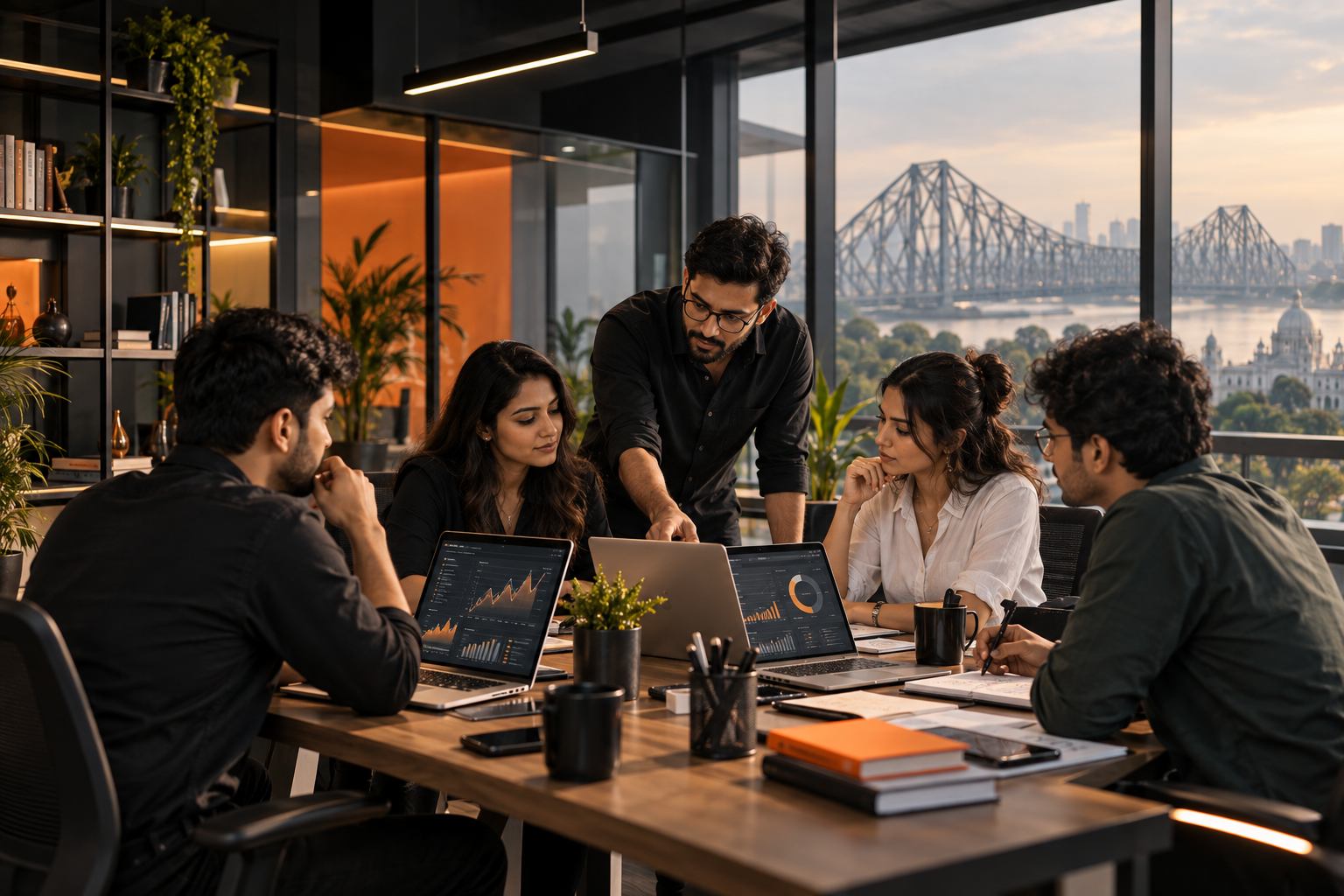 Social Chanakya digital marketing team collaborating in Kolkata